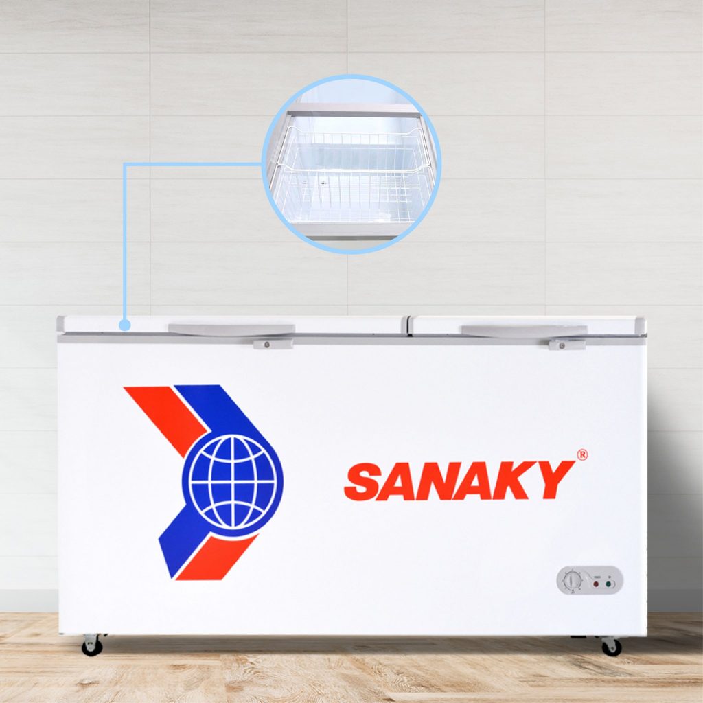 giỏ đựng đồ tủ đông Sanaky VH-668HY2