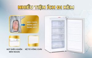 Tủ đông Sanaky VH-160VD tiện ích